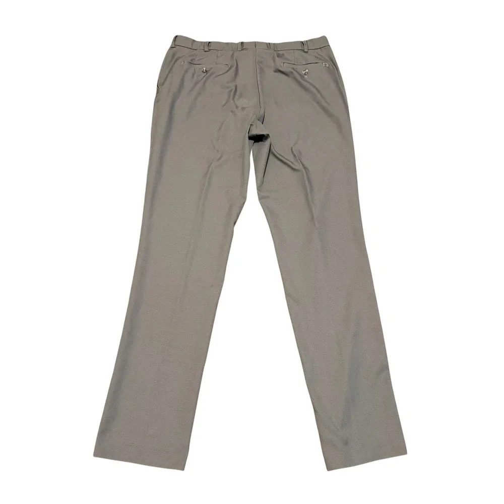 Peter Millar Crown Sport Grey Performance Golf Pants Mens 36x34 EUC
